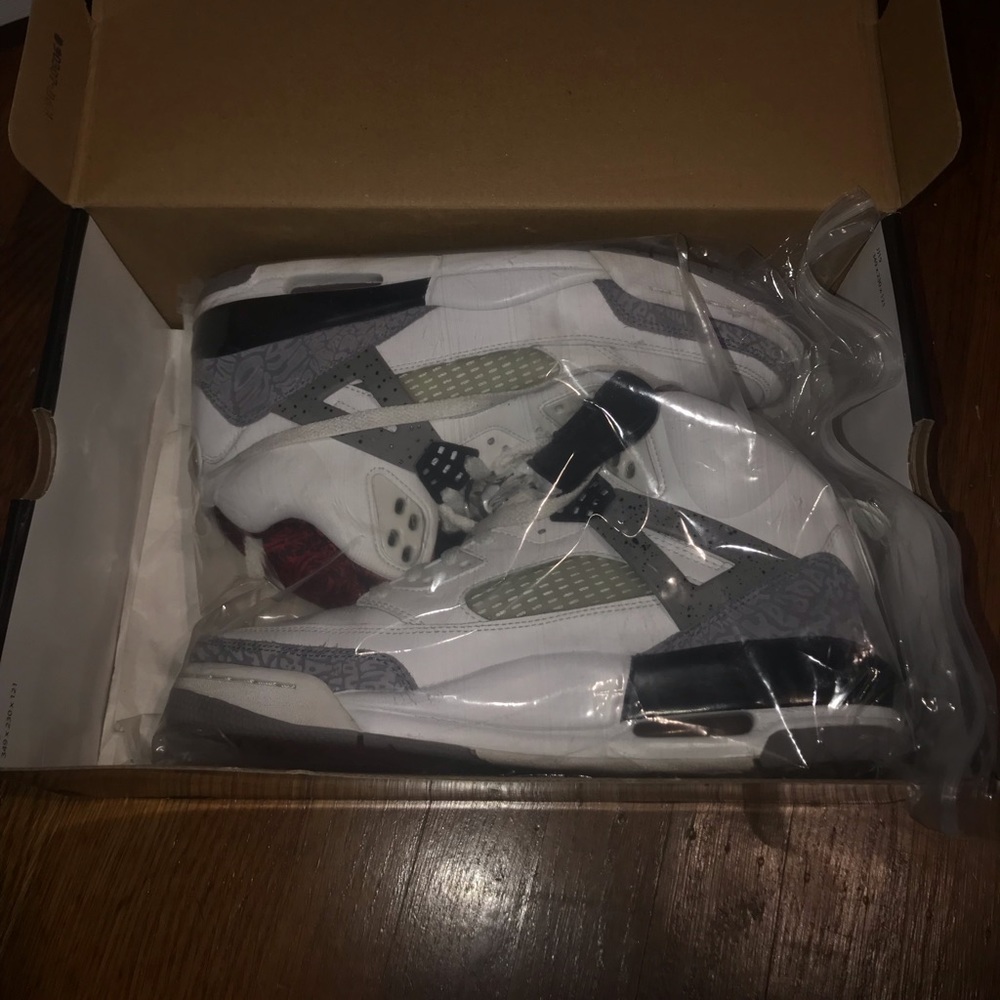 Cement jordan 4